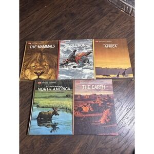 Time Life Nature Library Books Lot of 5 Vintage Science Wildlife Hardcover